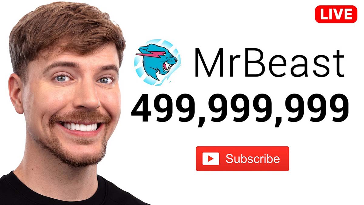 MrBeast se ha convertido en el primer creador del mundo en superar los 500 millones de suscriptores en Youtube